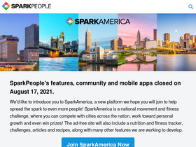 sparkpeople.com-screenshot