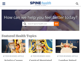 spine-health.com-screenshot-desktop