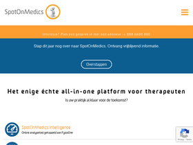 spotonmedics.nl-screenshot-desktop
