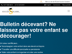 successcolaire.ca-screenshot-desktop