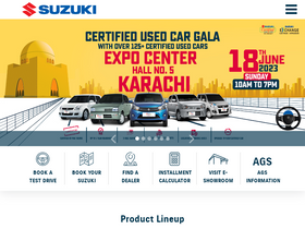 suzukipakistan.com-screenshot