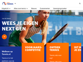 tennis.nl-screenshot