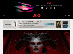 theaxo.com-screenshot-desktop