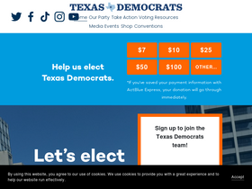 txdemocrats.org-screenshot