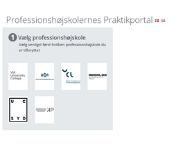 ucpraktikportal.dk-screenshot