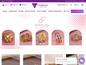 vaibhavjewellers.com-screenshot