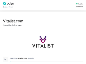 vitalist.com-screenshot