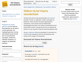 vlaamswoordenboek.be-screenshot