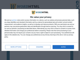 wordhtml.com-screenshot