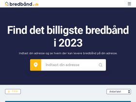 xn--bredbnd-ixa.dk-screenshot
