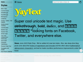 yaytext.com-screenshot
