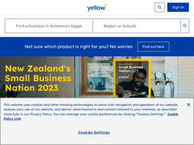 yellow.co.nz-screenshot-desktop