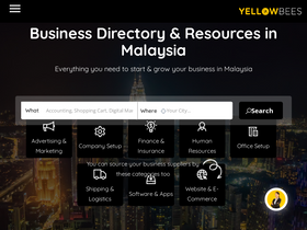 yellowbees.com.my-screenshot
