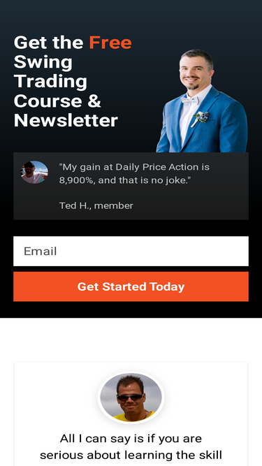 dailypriceaction.com-screenshot-mobile