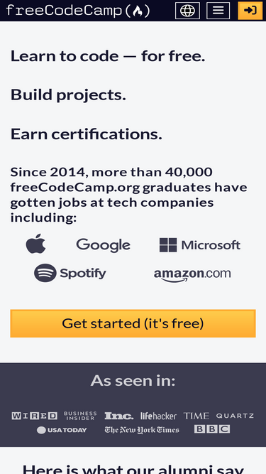 freecodecamp.org-screenshot-mobile