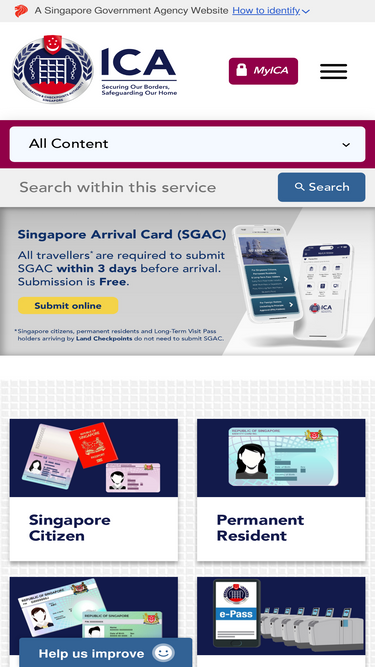 ica.gov.sg-screenshot-mobile