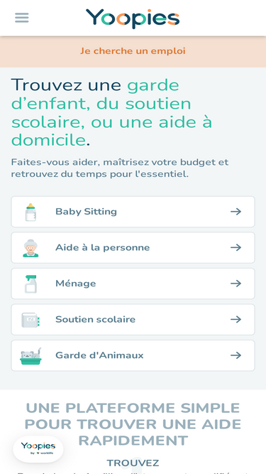 yoopies.fr-screenshot-mobile